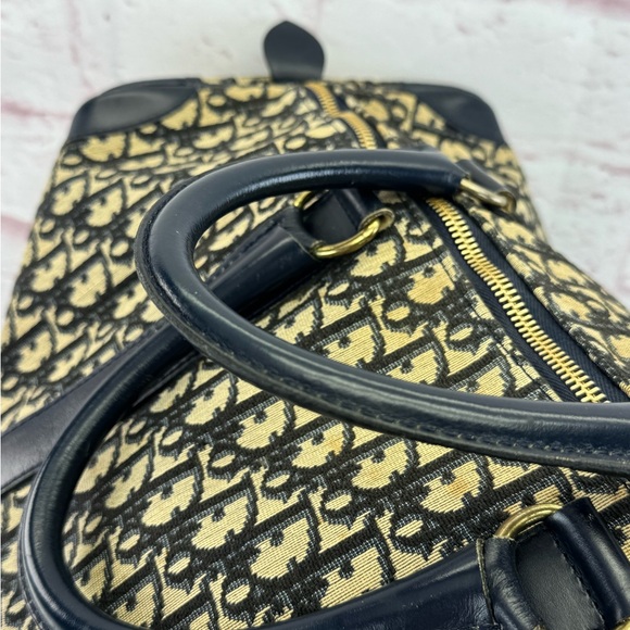 VINTAGE CHRISTIAN DIOR TROTTER BOSTON WEEKENDER BAG - Picture 6 of 14